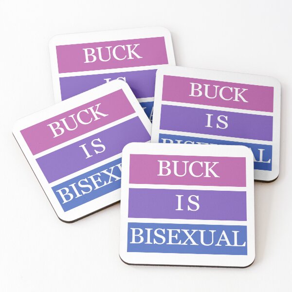 Item preview, Buck is bisexual designed and sold by nerdspride.