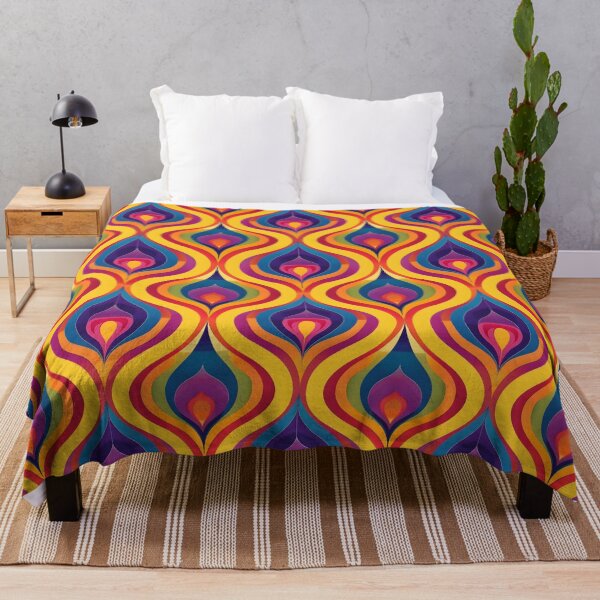 Item preview, Colorful Retro Design designed and sold by ArtbyAiGallery.