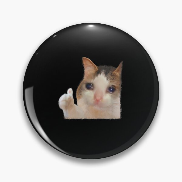 Item preview, Crying Cat Thumbs Up, Crying Cat designed and sold by FloraPlantTees.
