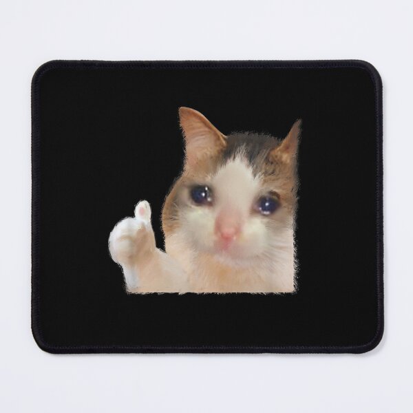 Item preview, Crying Cat Thumbs Up, Crying Cat designed and sold by FloraPlantTees.