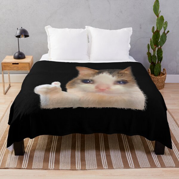 Item preview, Crying Cat Thumbs Up, Crying Cat designed and sold by FloraPlantTees.