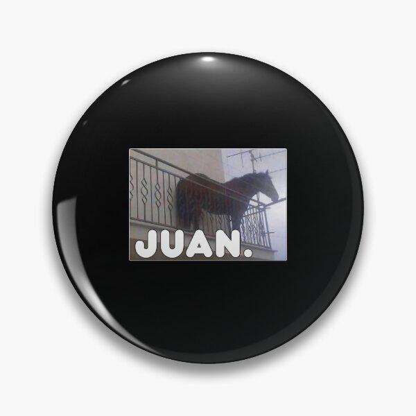 Item preview, Juan Meme Horse On Balcony, Horse Meme designed and sold by FloraPlantTees.