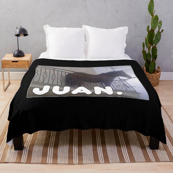 Item preview, Juan Meme Horse On Balcony, Horse Meme designed and sold by FloraPlantTees.