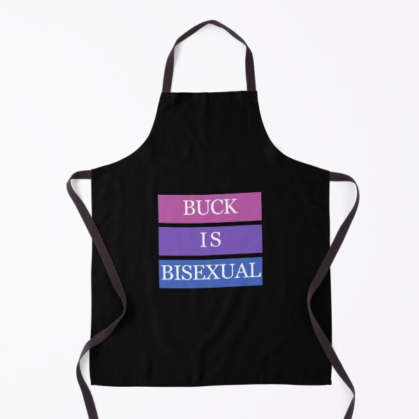 Item preview, Buck is bisexual (on black) designed and sold by nerdspride.