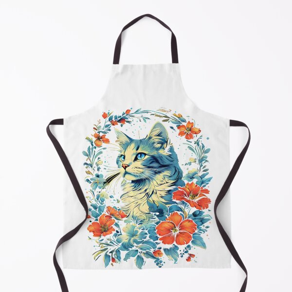 Item preview, floral cat fantasy designed and sold by PICT T MOSB.
