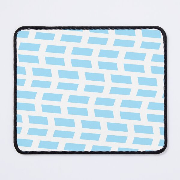 Item preview, Blue Rectangle Symmetrical Dual Line Streak BiColor Tiles designed and sold by Alchemy-A-La-G.