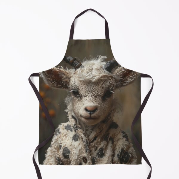 Item preview, The cow onesies wearing goat (kid) designed and sold by Brendon987.