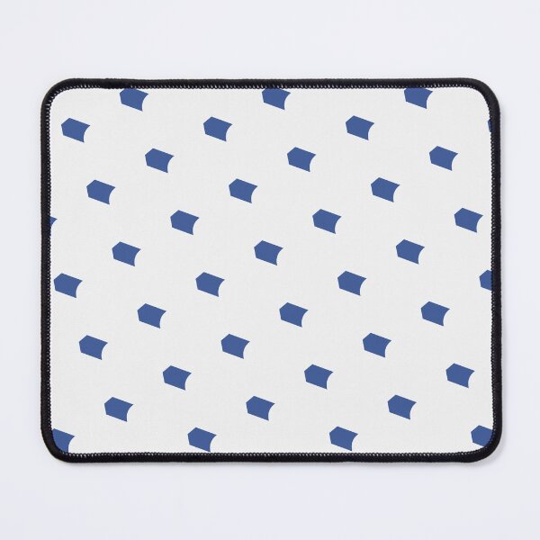 Item preview, Blue Shield Crest Tag White Setting BiColor Tiles designed and sold by Alchemy-A-La-G.