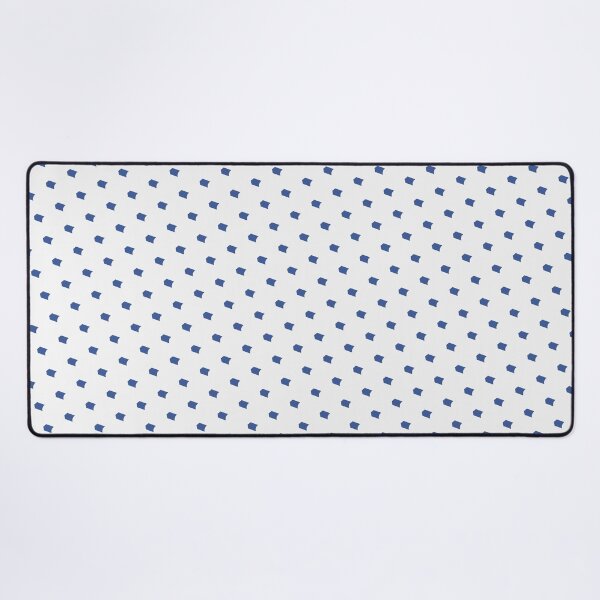 Item preview, Blue Shield Crest Tag White Setting BiColor Tiles designed and sold by Alchemy-A-La-G.