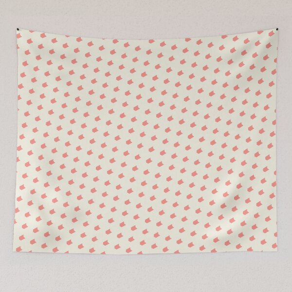 Item preview, Pink Shield Crest Tag Cream Setting BiColor Tiles designed and sold by Alchemy-A-La-G.