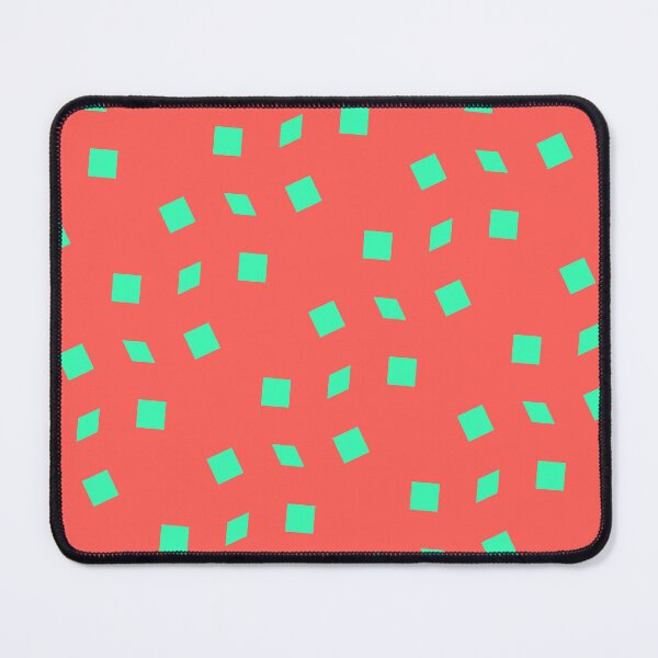 Item preview, Green Square & Diamond Shaped Confetti Orange Icon Framework designed and sold by Alchemy-A-La-G.