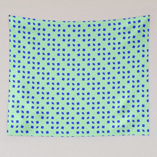 Item preview, Blue Square & Diamond Shaped Confetti Green Icon Framework designed and sold by Alchemy-A-La-G.