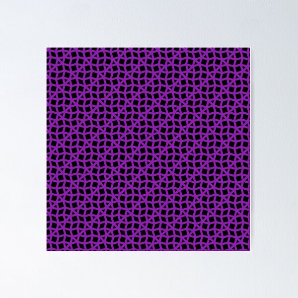 Item preview, Purple Stained Glass Trellis Outline Black Icon Framework designed and sold by Alchemy-A-La-G.