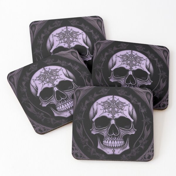Item preview, Abstract Vintage Gothic Skull Art designed and sold by TheDarkWardrobe.