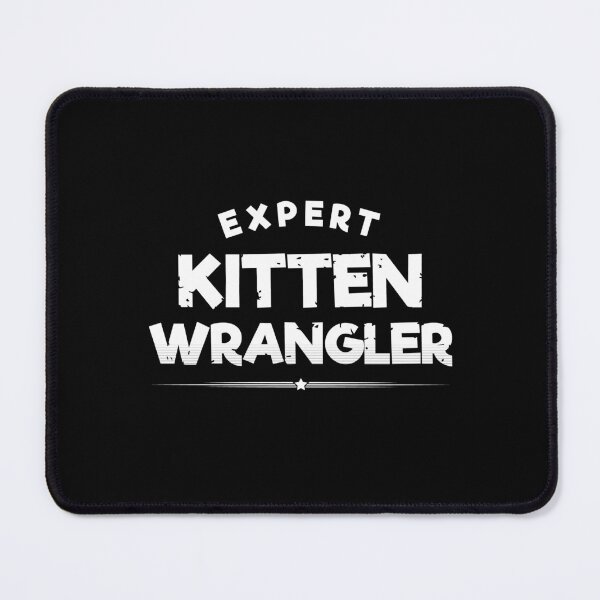 Item preview, WRANGLER OF KITTENS designed and sold by Madjack Tees Kiwi SuperStore.