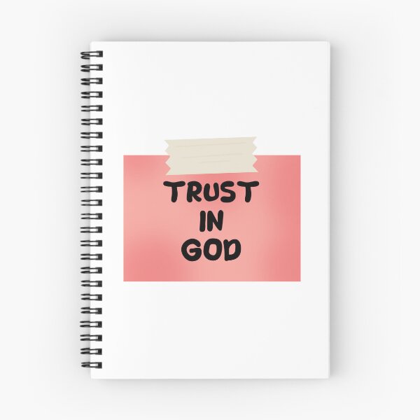 Artikelvorschau, Trust in God Note To Self Sticky Note entworfen und verkauft von EnergizingEmily.