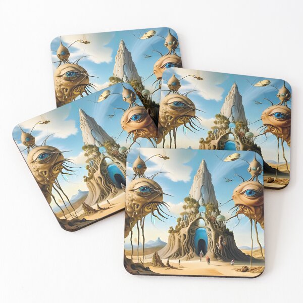 Item preview, Surreal Alien Landscape designed and sold by Karianne Potter.