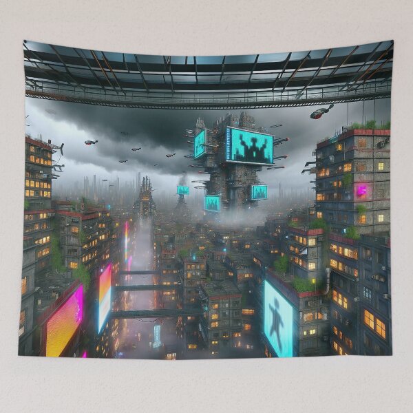 Item preview, Dystopian Paradise designed and sold by CharlesScottArt.