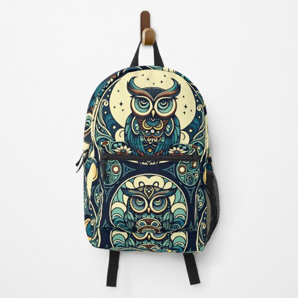Item preview, Artistic style owl designed and sold by LivingFullofFun.
