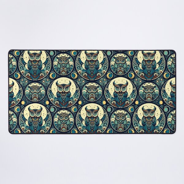 Item preview, Artistic style owl designed and sold by LivingFullofFun.