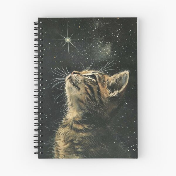 Item preview, Funny Cat Kitten in Space Cute Vintage Art Retro Adorable designed and sold by LVTFCOarts.