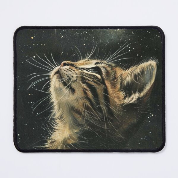 Item preview, Funny Cat Kitten in Space Cute Vintage Art Retro Adorable designed and sold by LVTFCOarts.