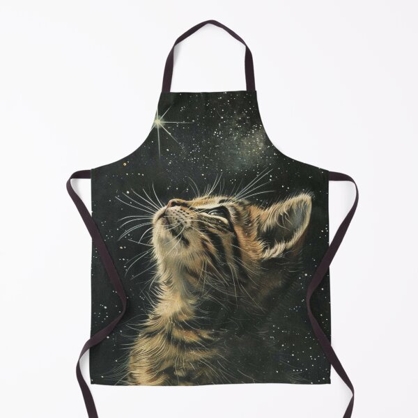 Item preview, Funny Cat Kitten in Space Cute Vintage Art Retro Adorable designed and sold by LVTFCOarts.