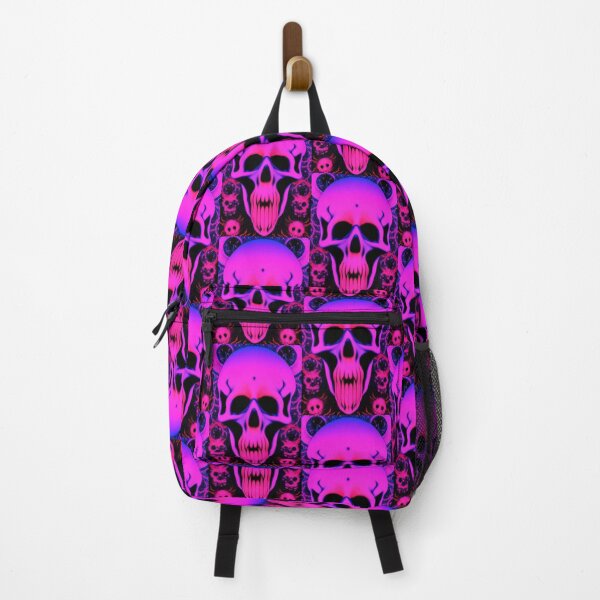 Item preview, Abstract Vintage Eerie Pink Skull Art designed and sold by TheDarkWardrobe.