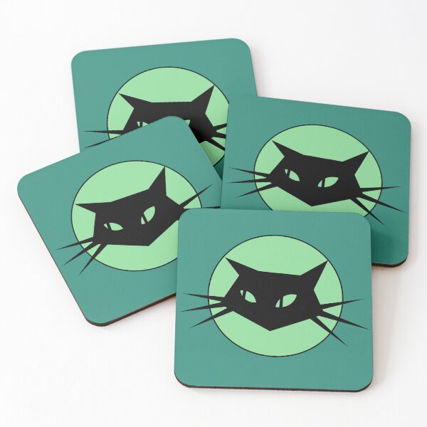 Item preview, That **** Glaring - cat heads designed and sold by TalkingHerds.