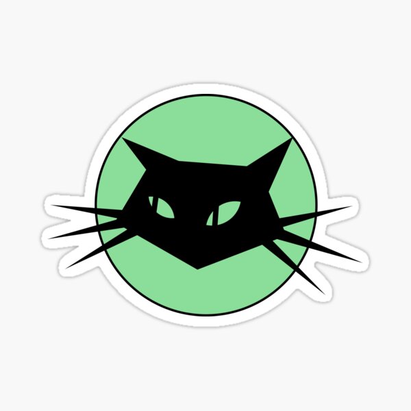 Item preview, That **** Glaring - cat heads designed and sold by TalkingHerds.
