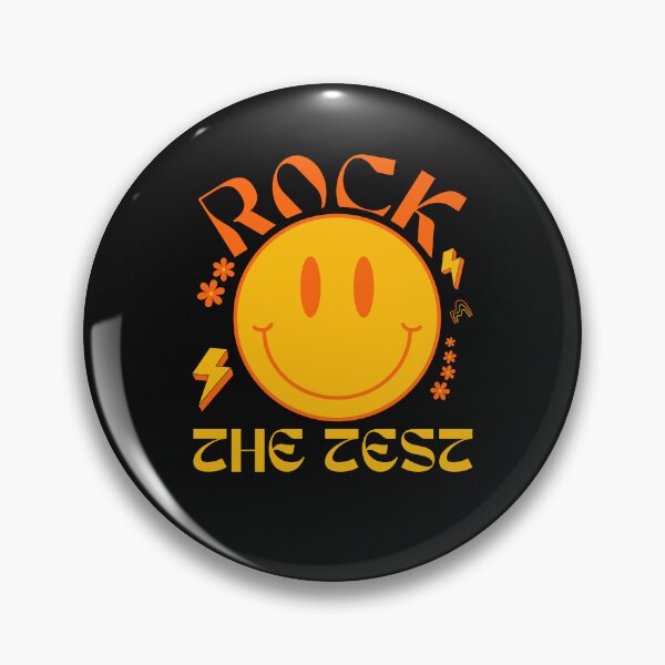 Item preview, Rock The Test Testing Day Retro Motivational Teacher Student designed and sold by Anton Ashraf.