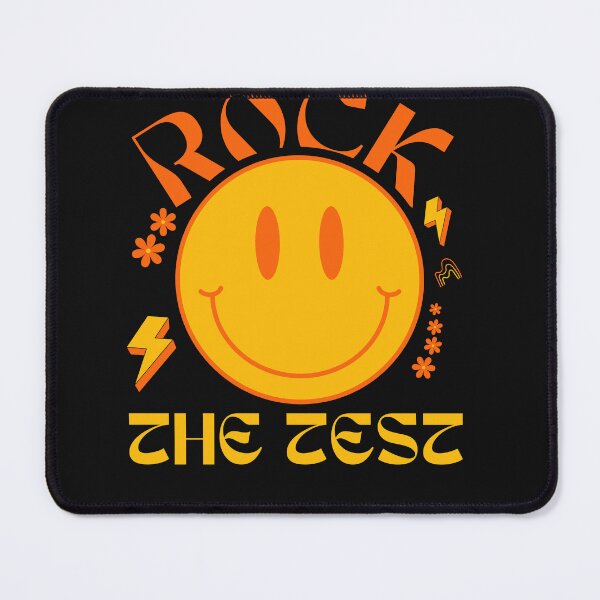 Item preview, Rock The Test Testing Day Retro Motivational Teacher Student designed and sold by Anton Ashraf.