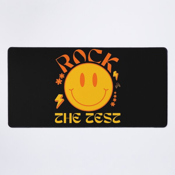 Item preview, Rock The Test Testing Day Retro Motivational Teacher Student designed and sold by Anton Ashraf.