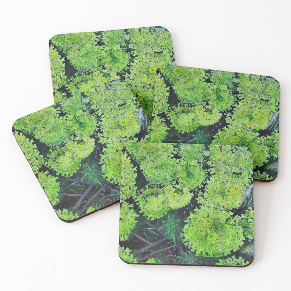 Item preview, Hyperactive Mind, botanical painting designed and sold by Joyful Chaos Art.