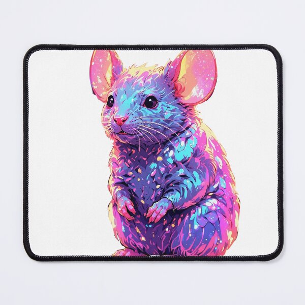 Item preview, Sitting pink rat designed and sold by LevCreates.
