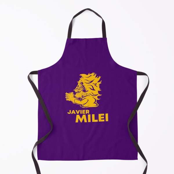 Item preview, Javier Milei spelled - Represented as lion king smiley miller miles LOGO designed and sold by MechanicalART.