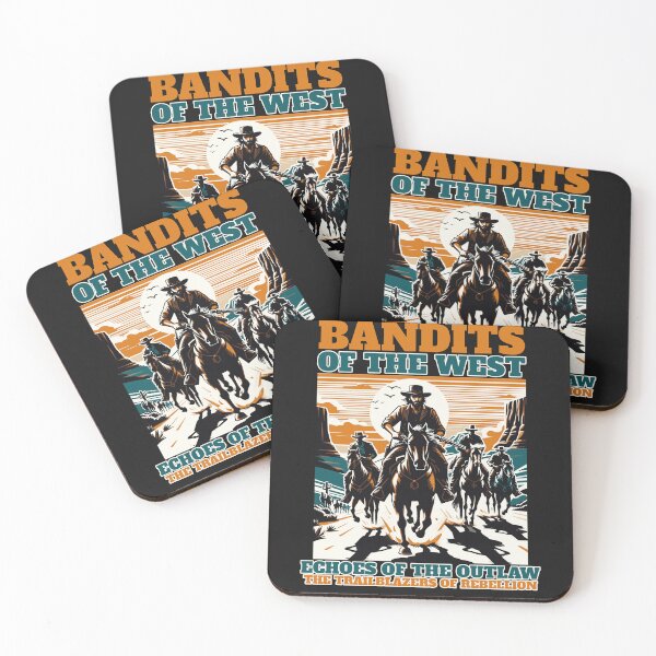 Item preview, Bandits of the West on Horseback designed and sold by IdeasDream.