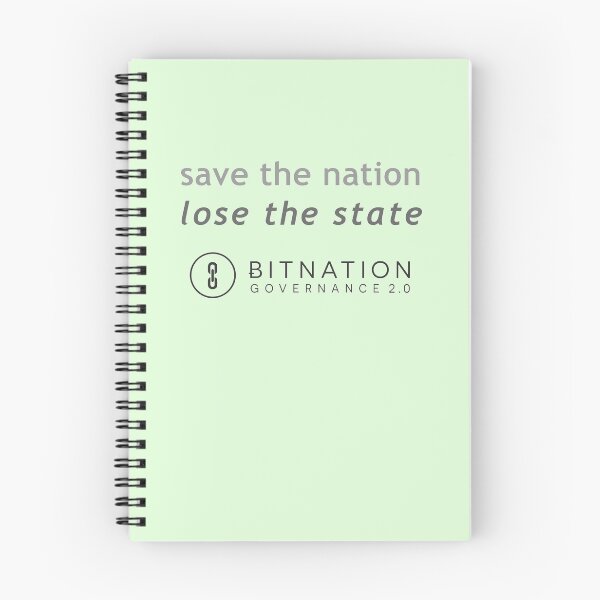 Item preview, Bitnation - save the nation, lose the state. designed and sold by textartlogos.