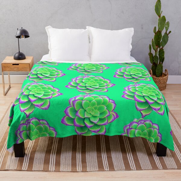 Item preview, Lime Green Neon Succulent designed and sold by QueenTheBean.
