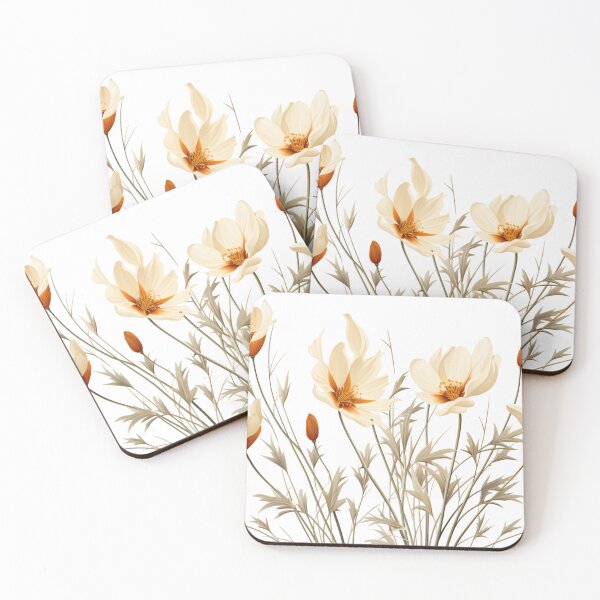 Item preview,  Design a figure of a majestic and simple wildflower from Central America that appears to be made of soft, velvety textures on a white background. designed and sold by SBD-Shop.