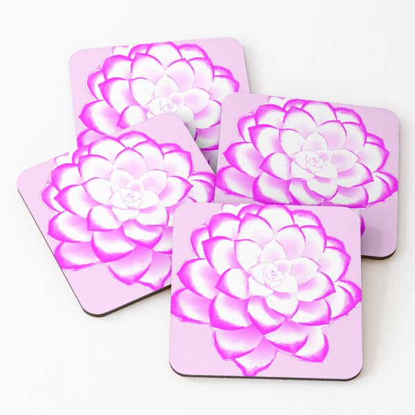Item preview, Pink Neon Succulent designed and sold by QueenTheBean.