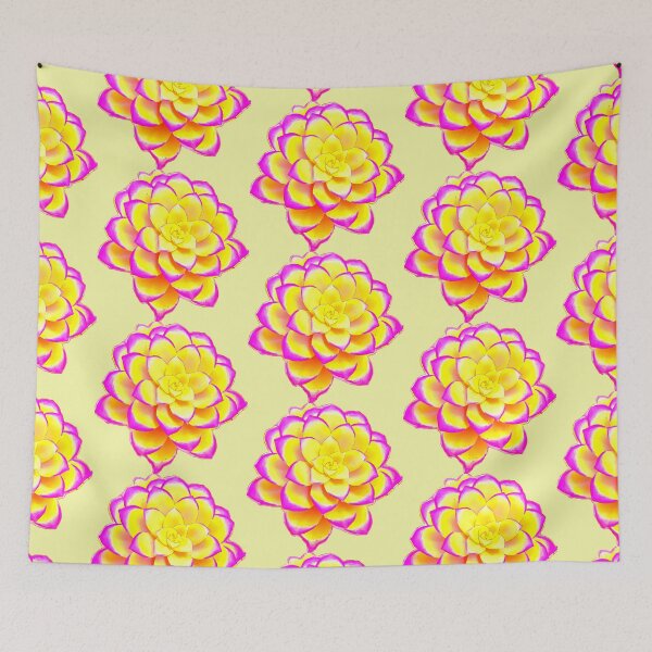 Item preview, Orange Yellow Neon Succulent designed and sold by QueenTheBean.