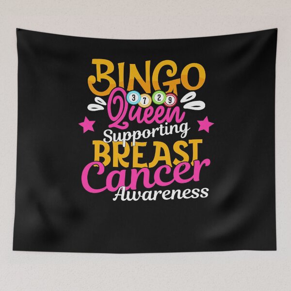 Item preview, Bingo Queen Supporting Breast Cancer Awareness, Bingo Lover designed and sold by edesignprints.