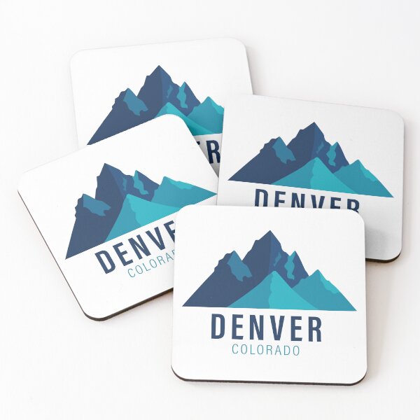Item preview, Design of snowy mountains in Denver, Colorado. designed and sold by Davimonst.