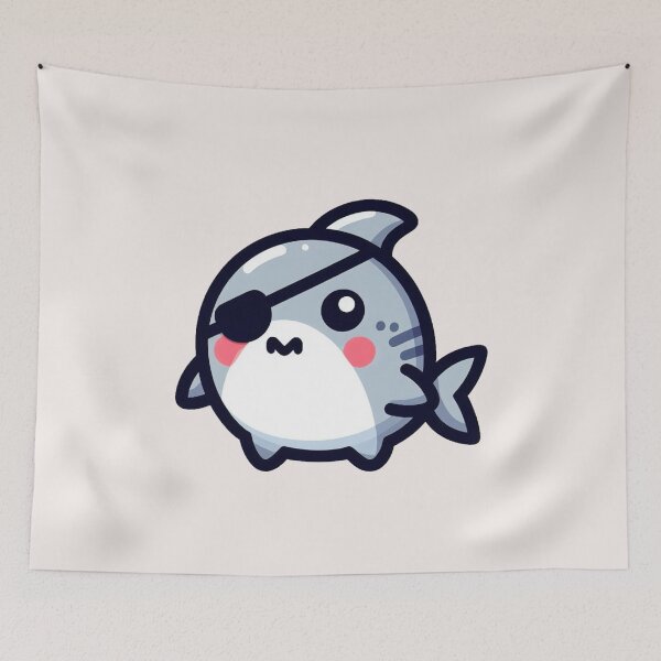 Item preview, One Eyed Shark designed and sold by LemuellTrends.