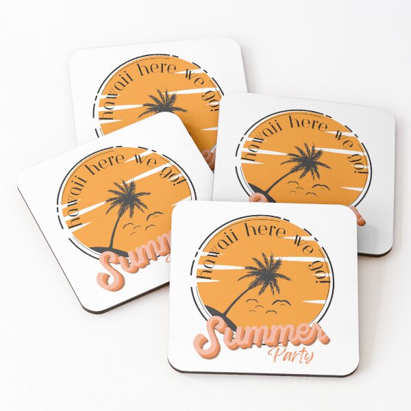 Artikelvorschau, Hawaii Summer Party Palm Tree  Sunset T-shirt entworfen und verkauft von ThinkNature!.