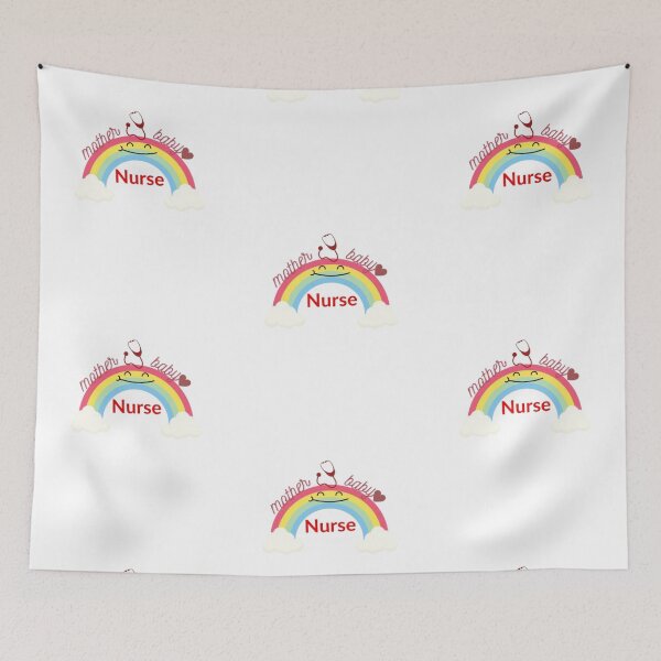 Item preview, Mother baby nurse colorful design designed and sold by mando24895.