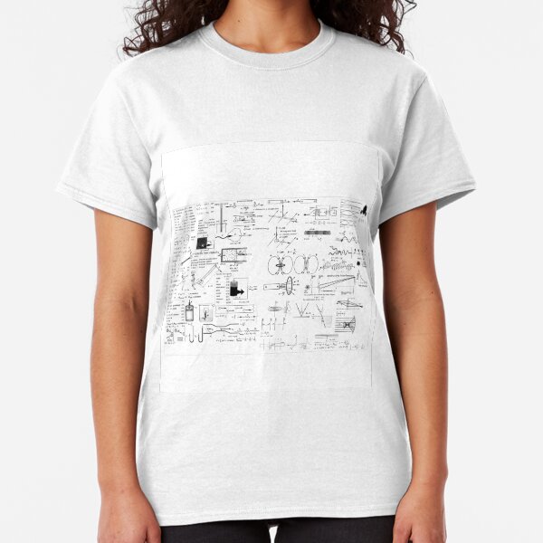 t shirt physics formulas