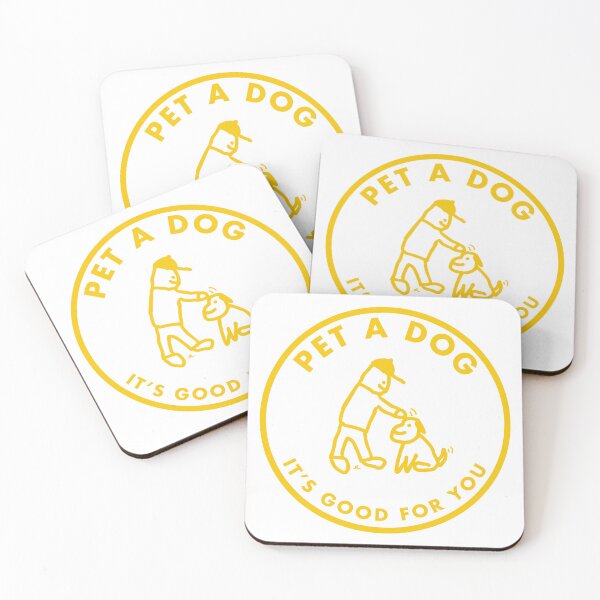 Item preview, 'PET A DOG' - Sticker designed and sold by itsgoodforyouco.