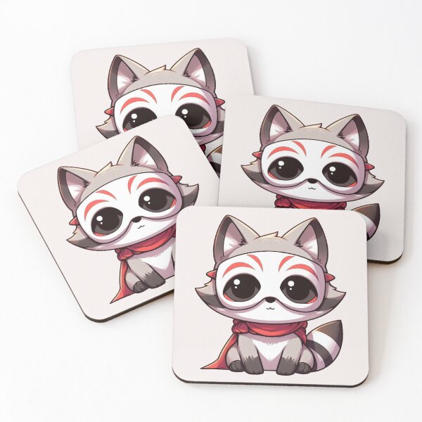 Item preview, Kitsune Raccoon designed and sold by LemuellTrends.